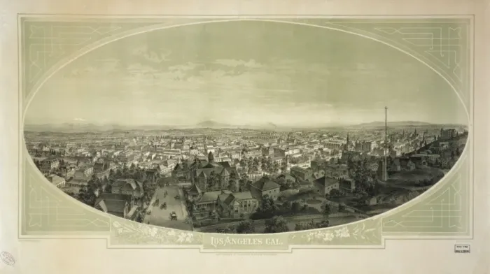 Framed Print : Los Angeles, Cal Framed Print : Los Angeles, Cal