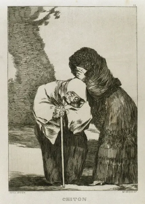 Framed Print : Los Caprichos by Francisco de Goya (1746-1828) Framed Print : Los Caprichos by Francisco de Goya (1746-1828)