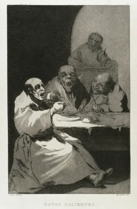 Framed Print : Los Caprichos by Francisco de Goya (1746-1828) Framed Print : Los Caprichos by Francisco de Goya (1746-1828)