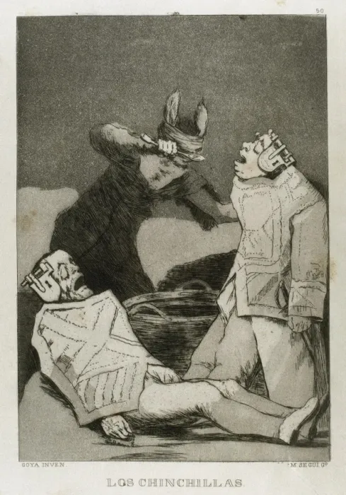 Framed Print : Los Caprichos by Francisco de Goya (1746-1828) Framed Print : Los Caprichos by Francisco de Goya (1746-1828)