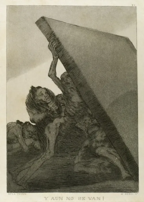 Framed Print : Los Caprichos by Francisco de Goya (1746-1828) Framed Print : Los Caprichos by Francisco de Goya (1746-1828)