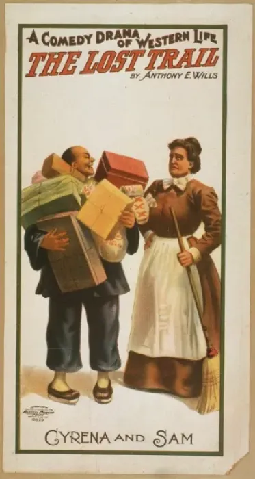 Framed Print : The lost trail a comedy drama of western life by Anthony E Framed Print : The lost trail a comedy drama of western life by Anthony E