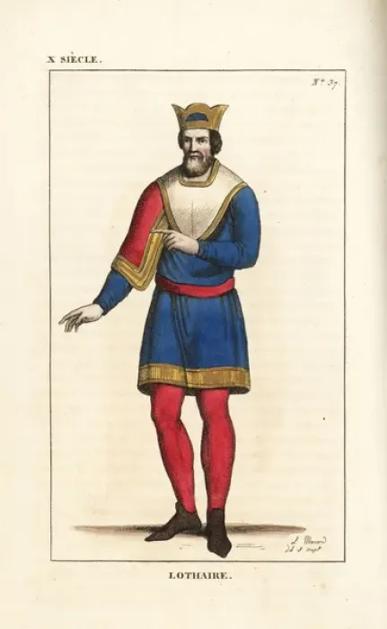 Framed Print : Lothair, Caroligian King of West Francia, 941-968 Framed Print : Lothair, Caroligian King of West Francia, 941-968