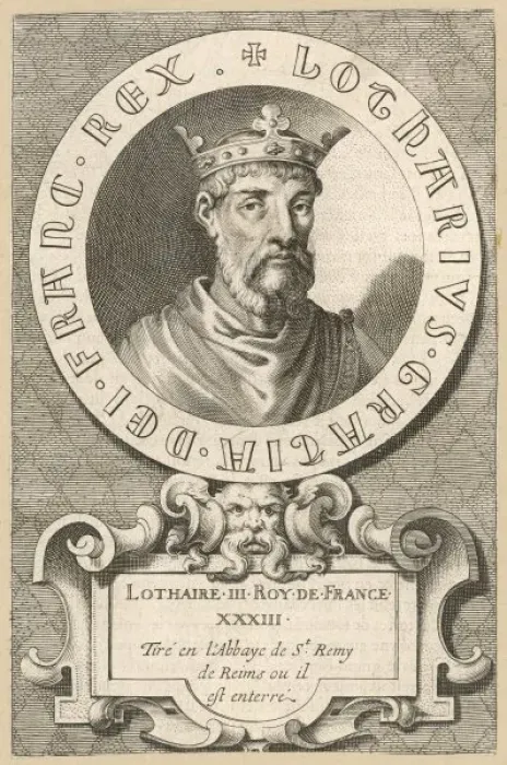 Framed Print : Lothaire, King of France Framed Print : Lothaire, King of France