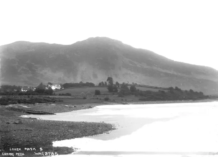 Framed Print : Lough Mask and Corrig Mountain Framed Print : Lough Mask and Corrig Mountain