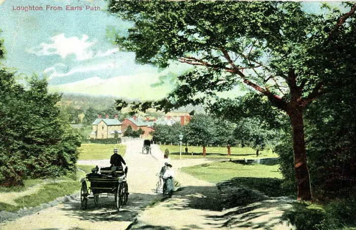 Framed Print : Loughton from Earl's Path, Essex Framed Print : Loughton from Earl's Path, Essex