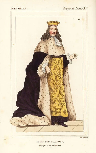 Louis, 3rd Duke of Aumont, Marquis de Villequier, 1667-1723