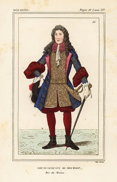 Louis-Auguste de Bourbon, Duc de Maine, 1670-1736
