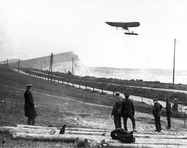 Louis Bleriot crossing the English Channel