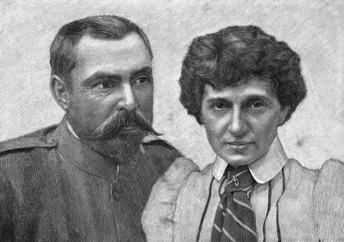 Framed Print : Louis Botha and Wife Framed Print : Louis Botha and Wife