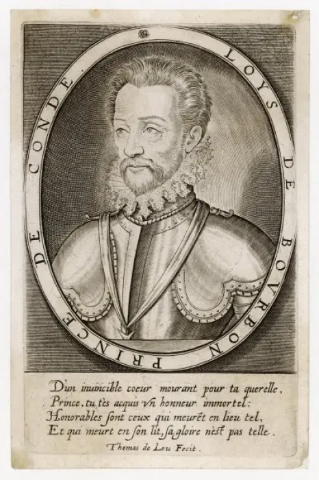 Framed Print : Louis Bourbon / Conde Framed Print : Louis Bourbon / Conde