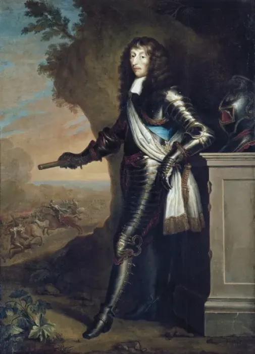 Framed Print : Louis de Bourbon, Prince of Conde also called Framed Print : Louis de Bourbon, Prince of Conde also called