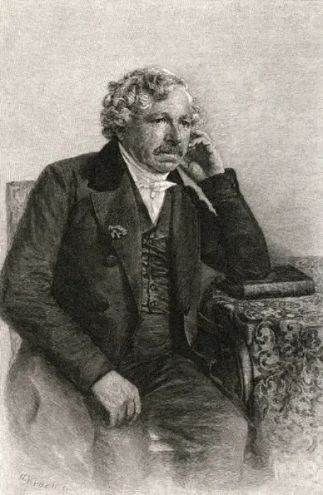 Framed Print : Louis Daguerre