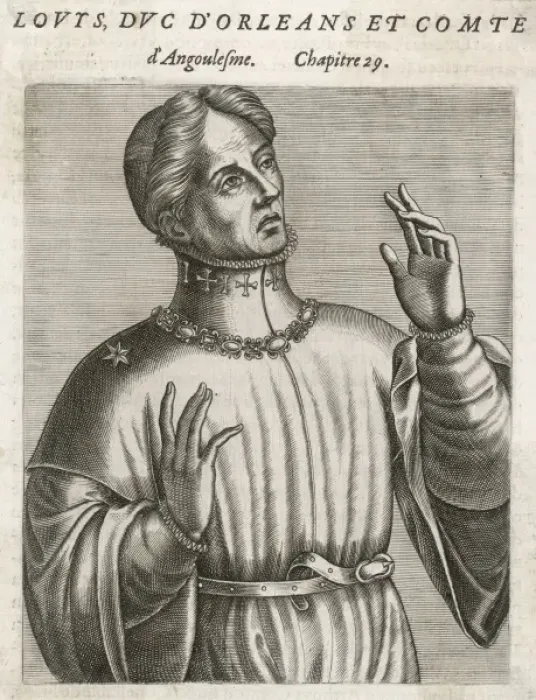 Framed Print : Louis, Duke of Orleans Framed Print : Louis, Duke of Orleans