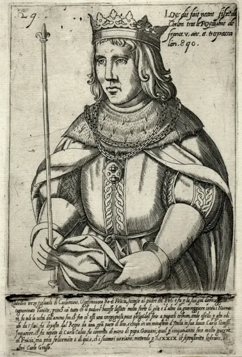 Framed Print : Louis III King of France Framed Print : Louis III King of France