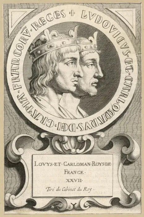 Framed Print : Louis III King of France Framed Print : Louis III King of France