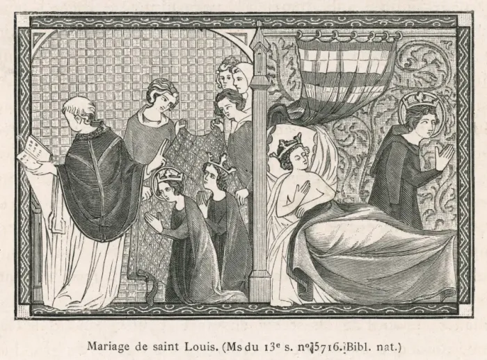 Framed Print : Louis IX Marries Framed Print : Louis IX Marries