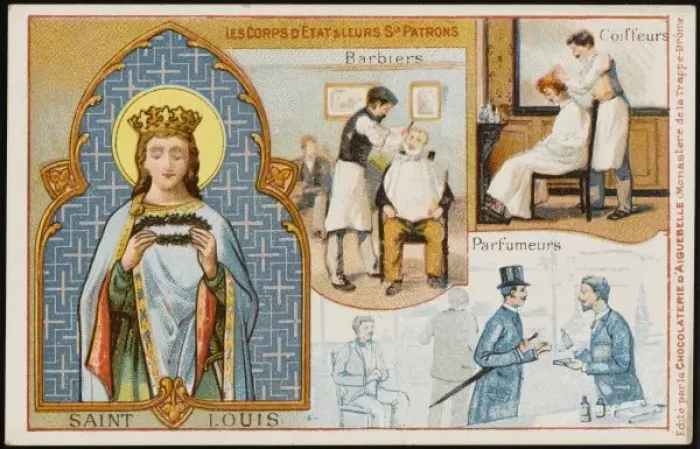 Framed Print : Louis IX Patron Sait Framed Print : Louis IX Patron Sait
