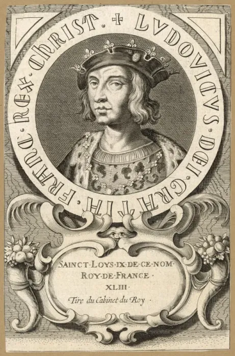 Framed Print : Louis Ix, Saint & King Framed Print : Louis Ix, Saint & King