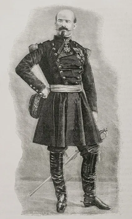Framed Print : Louis-Jules Trochu (1815-1896). French military Framed Print : Louis-Jules Trochu (1815-1896). French military