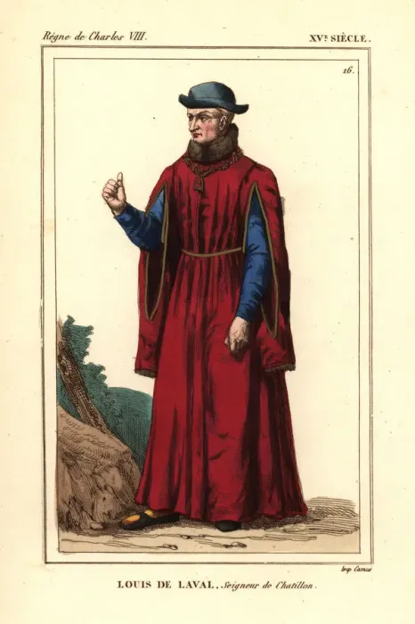 Framed Print : Louis de Laval, Lord of Chatillon Framed Print : Louis de Laval, Lord of Chatillon