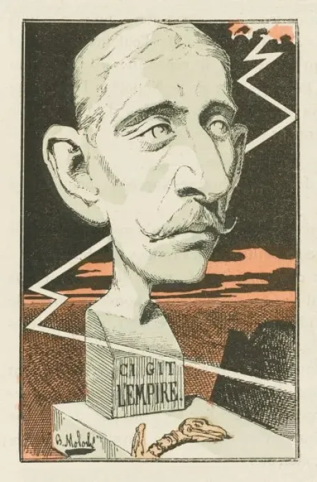 Framed Print : Louis Napoleon / Moloch 82 Framed Print : Louis Napoleon / Moloch 82