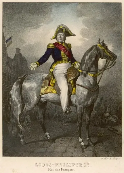 Framed Print : Louis-Philippe / Delpech Framed Print : Louis-Philippe / Delpech