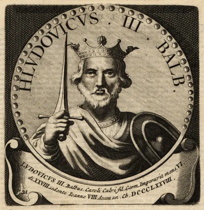 Framed Print : Louis the Stammerer Framed Print : Louis the Stammerer