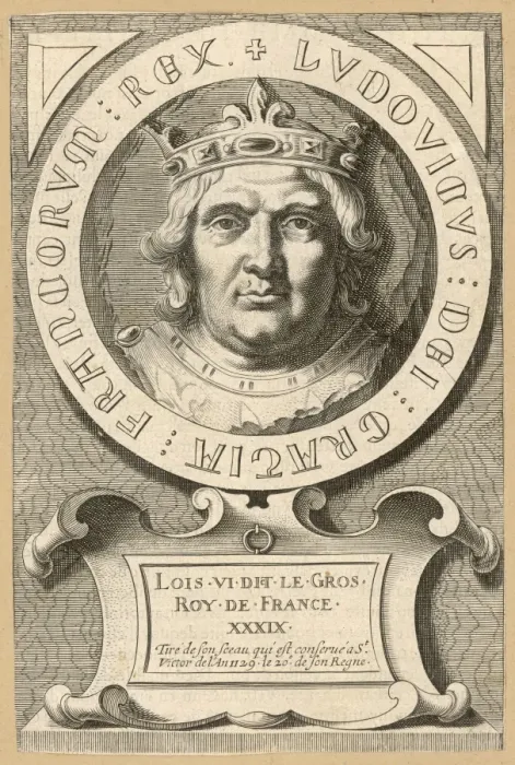 Framed Print : Louis VI Le Gros Framed Print : Louis VI Le Gros