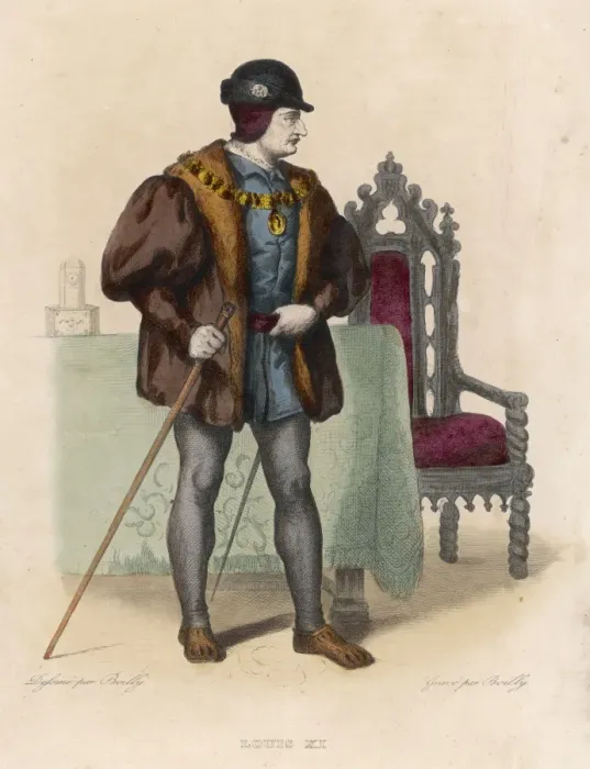 Framed Print : Louis XI King of France Framed Print : Louis XI King of France
