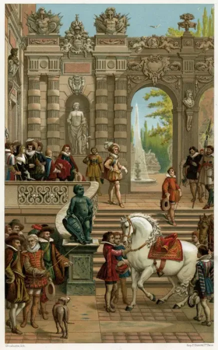 Framed Print : Louis Xiii / Crispin D Pas Framed Print : Louis Xiii / Crispin D Pas