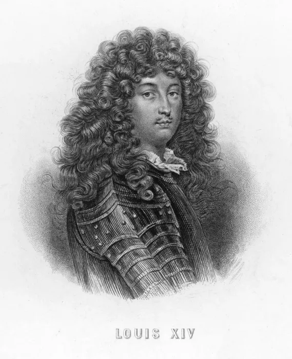 Framed Print : Louis XIV (Anon) Framed Print : Louis XIV (Anon)