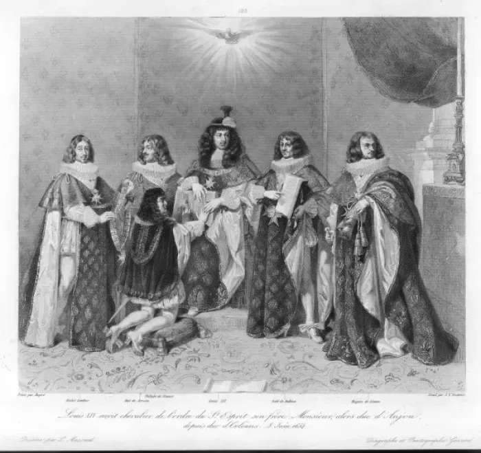 Framed Print : Louis XIV and Chums Framed Print : Louis XIV and Chums