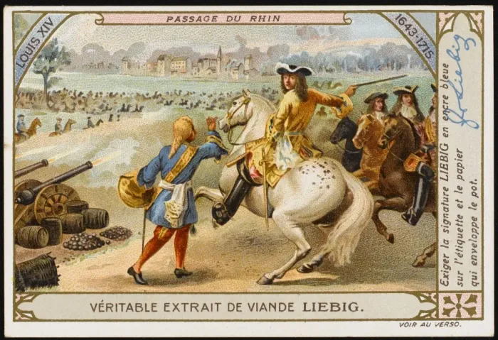 Framed Print : Louis XIV Crosses Rhine Framed Print : Louis XIV Crosses Rhine