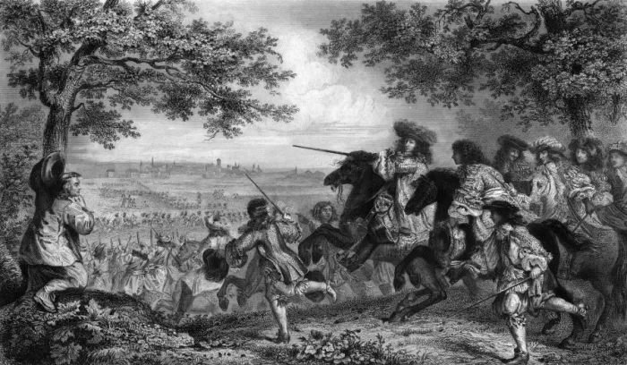 Framed Print : Louis XIV at Dunkirk Framed Print : Louis XIV at Dunkirk