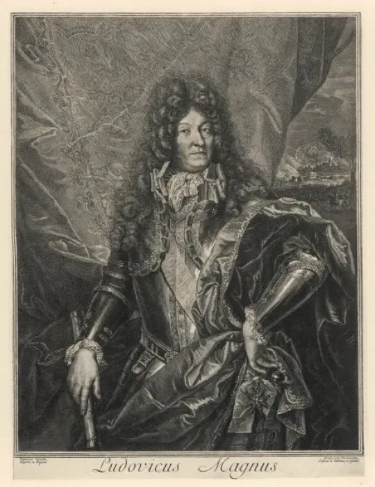 Framed Print : Louis Xiv / Geuslin / Furste Framed Print : Louis Xiv / Geuslin / Furste