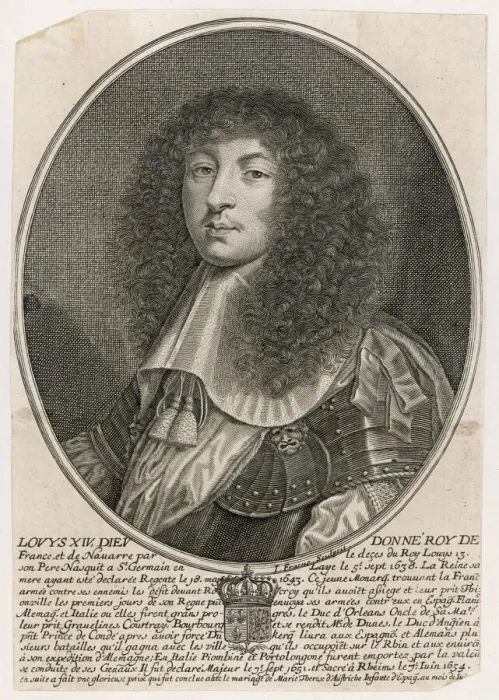 Framed Print : Louis XIV, King of France Framed Print : Louis XIV, King of France