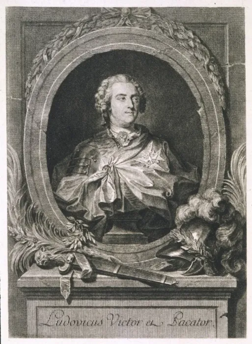 Framed Print : Louis Xv, French Royalty Framed Print : Louis Xv, French Royalty
