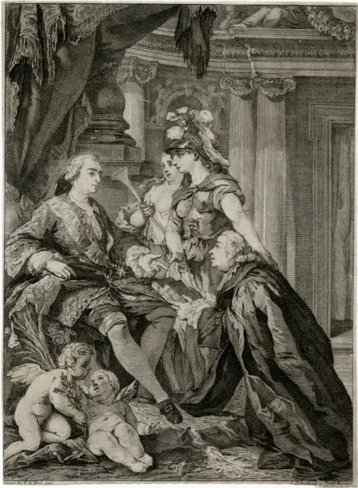 Framed Print : Louis XV & Friends Framed Print : Louis XV & Friends