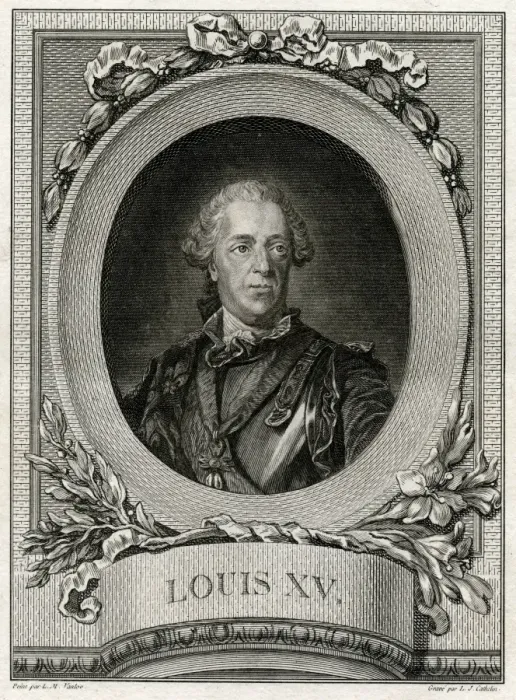 Framed Print : Louis XV - King of France Framed Print : Louis XV - King of France