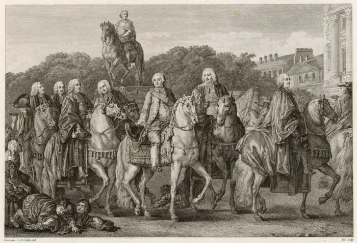 Framed Print : LOUIS XV IN PARIS Framed Print : LOUIS XV IN PARIS