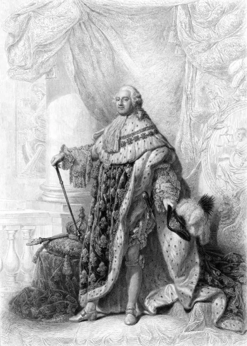 Framed Print : LOUIS XVI / CALLET / NARGEOT Framed Print : LOUIS XVI / CALLET / NARGEOT