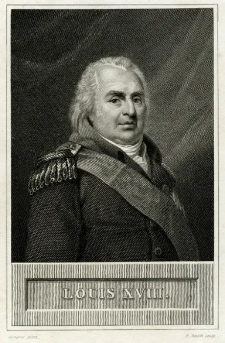Framed Print : Louis XVIII (Gerard) Framed Print : Louis XVIII (Gerard)