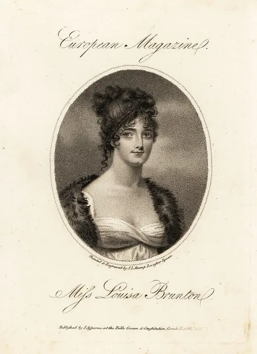 Framed Print : Louisa Brunton, English actress who performed at Covent Garden Framed Print : Louisa Brunton, English actress who performed at Covent Garden