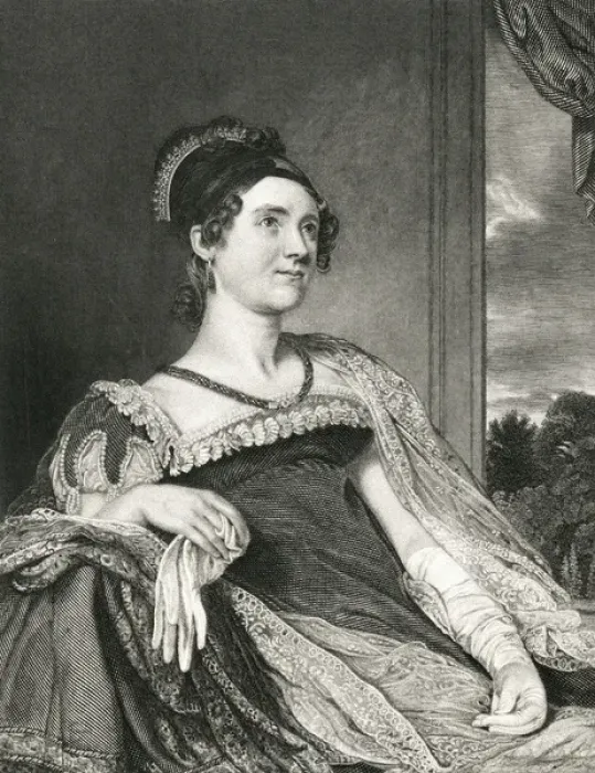 Framed Print : Louisa Catherine Adams Framed Print : Louisa Catherine Adams