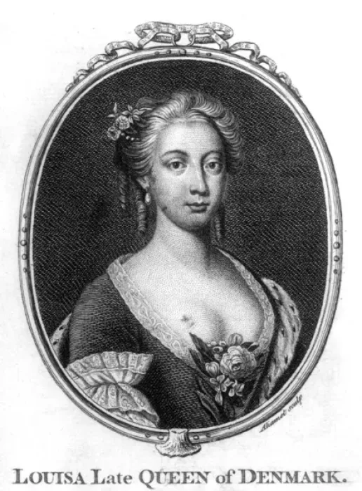 Framed Print : Louisa Queen of Denmark Framed Print : Louisa Queen of Denmark