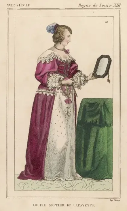 Framed Print : Louise De LA Fayette Framed Print : Louise De LA Fayette
