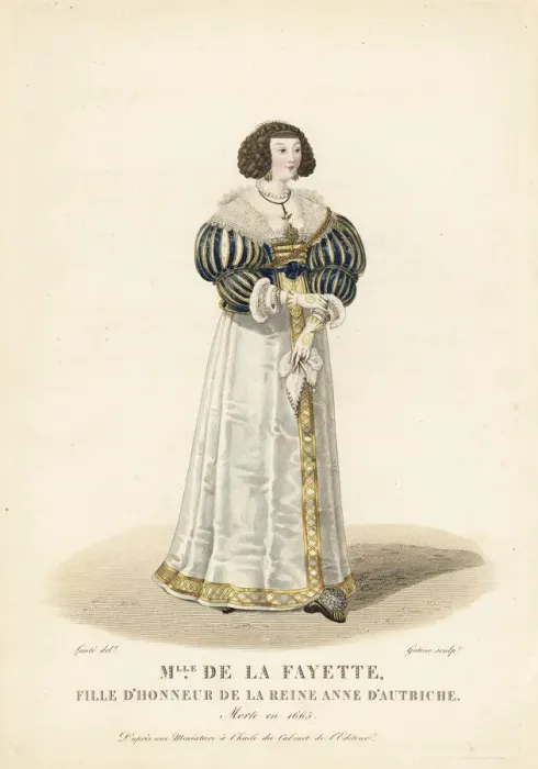 Framed Print : Louise de la Fayette, maid of honour to Anne Framed Print : Louise de la Fayette, maid of honour to Anne