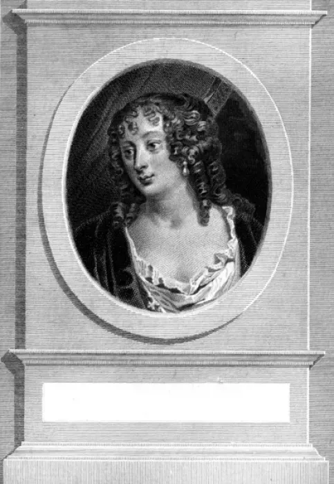 Framed Print : Louise de La Valliere Framed Print : Louise de La Valliere