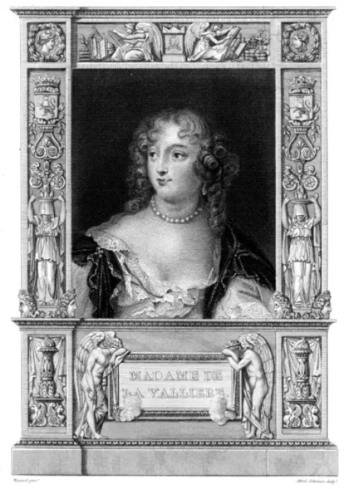 Framed Print : Louise de la Valliere Framed Print : Louise de la Valliere